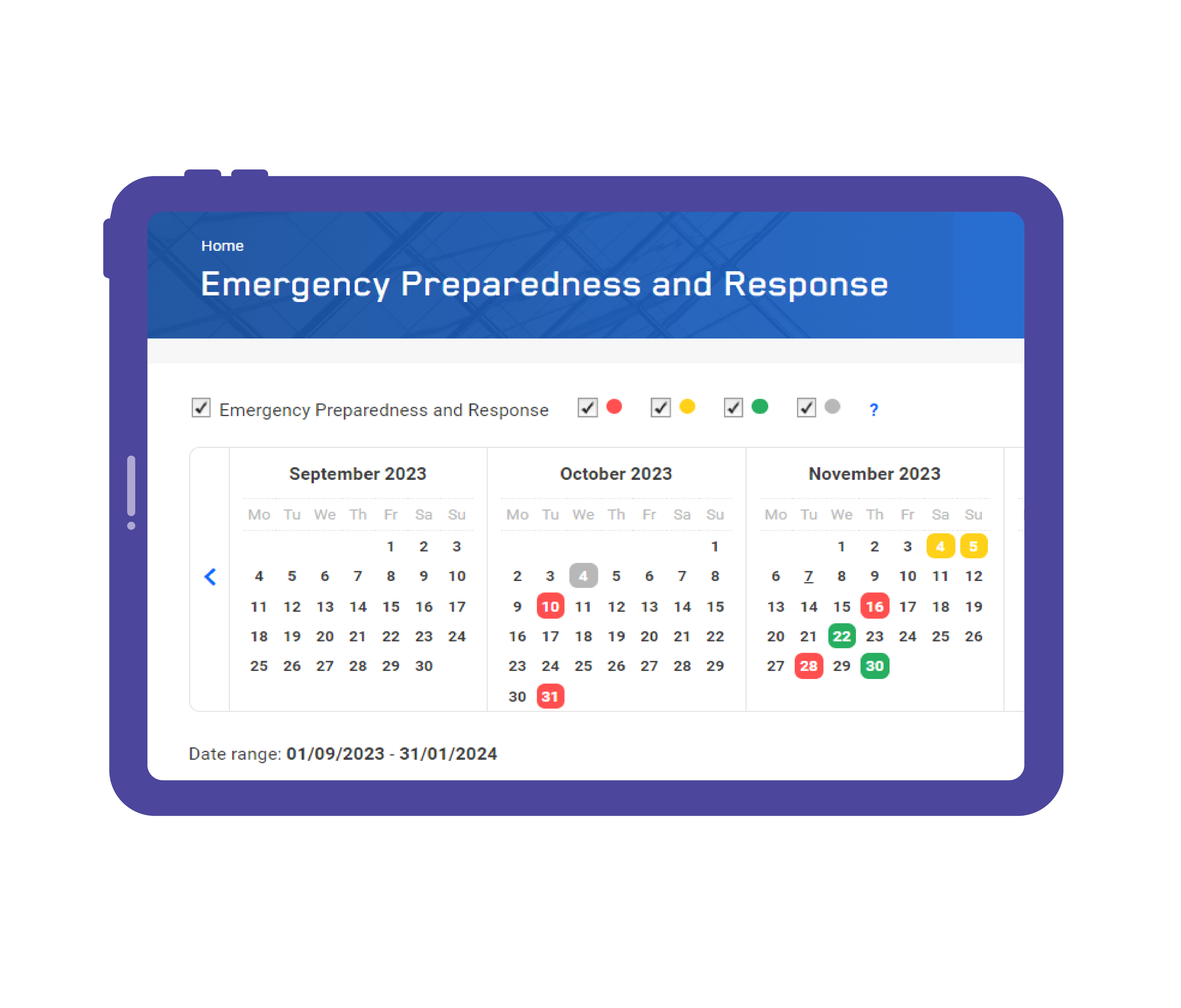 Emergency Preparedness And Response Evotix